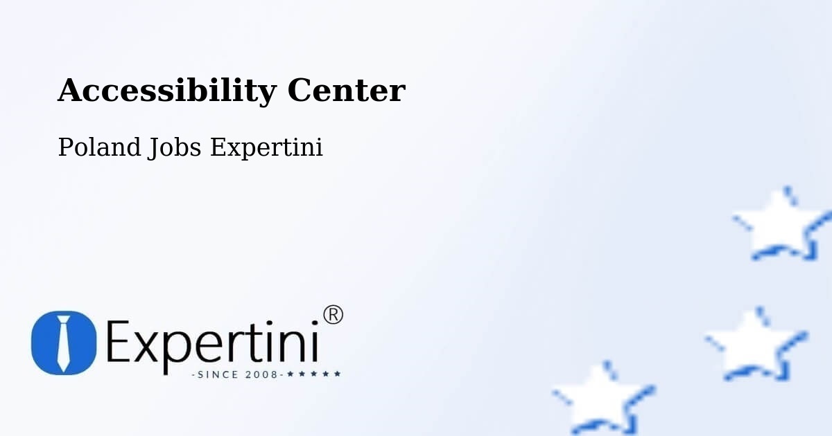 Accessibility Statement – Błonie - Poland Jobs Expertini