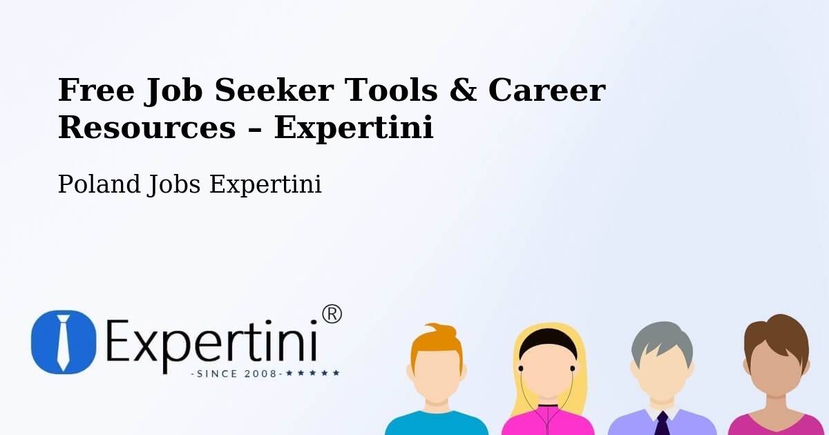 Free Job Seeker Tools & Career Resources – Błonie - Błonie, Poland Jobs Expertini