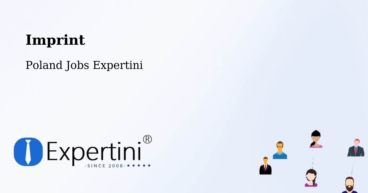 Imprint – Błonie - Poland Jobs Expertini