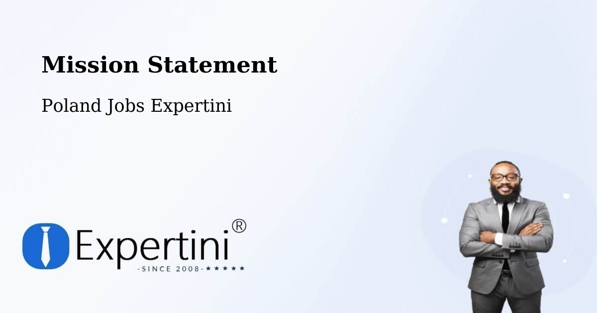 Corporate Mission – Błonie - Poland Jobs Expertini